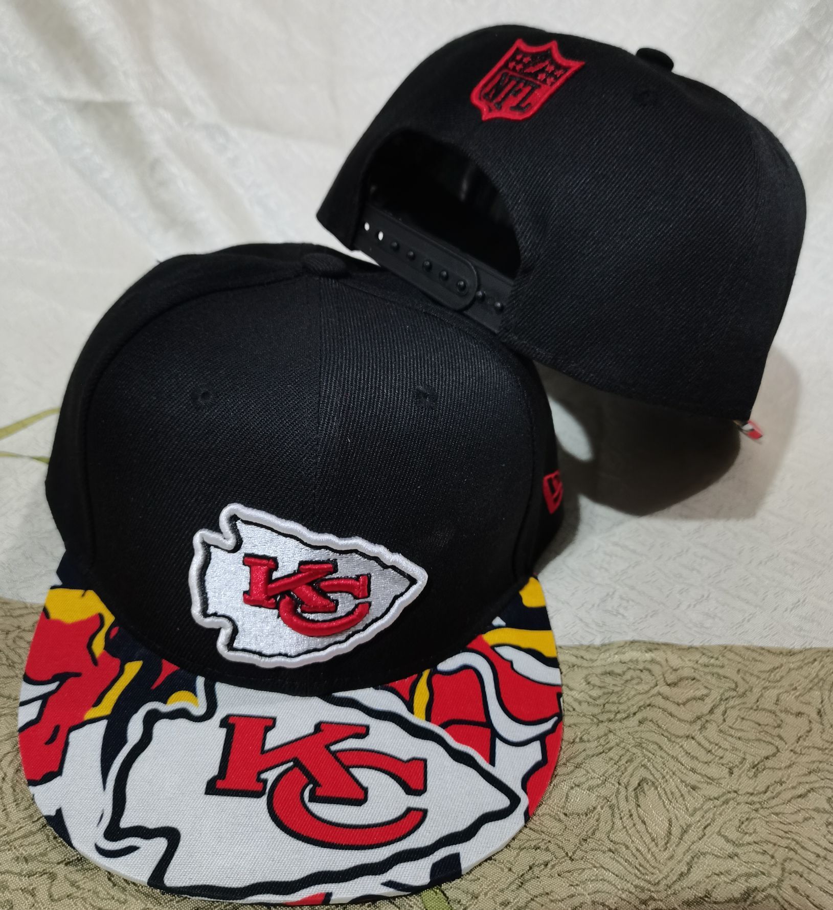 2022 NFL Kansas City Chiefs hat GSMY->->Sports Caps
